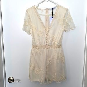 Zara Short lace jumpsuit